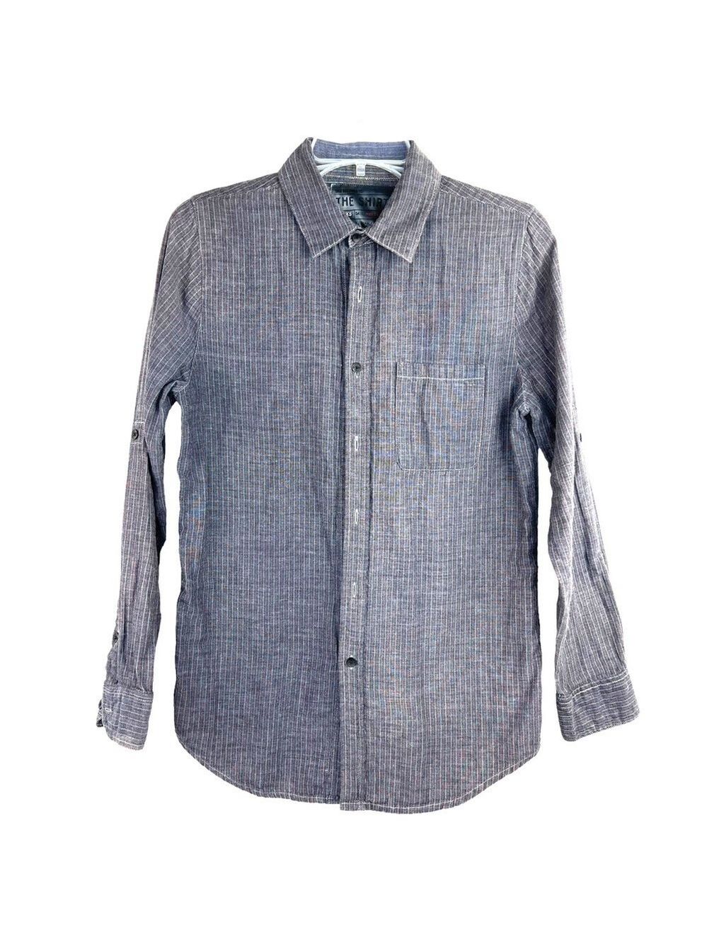 Euc-joe's Jeans THE SHIRT Vintage Pin Stripe, ButtonUp, Lightweight Unisex Shirt